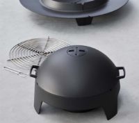 Billede af Cane-line Outdoor Ember Bålfad Lille Ø: 60 cm - Black