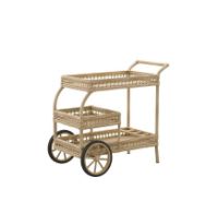 Billede af Sika-Design Georgia Garden James Trolley H: 94 cm - ALU Natur 