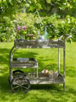 Billede af Sika-Design Georgia Garden James Trolley H: 94 cm - ALU Natur 