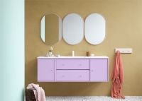 Billede af Montana Look Ovalt Spejl 46,8x69,6 cm - 137 Mushroom 