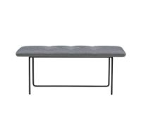 Billede af Wendelbo Tip Toe Bench Medium L: 110 cm - Black Powder Coated Steel/Remix 3 Col. 143