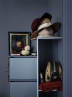 Billede af Montana Sidehængt Reol m. 5 Hylder Højre H: 138 cm - 05 Black