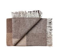 Billede af Silkeborg Uldspinderi Oxford Plaid 140x240 cm - Shades Brown