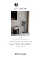 Billede af Blomus Ashi Fireplace Tool Set 5 pcs Ø: 22 cm - Black