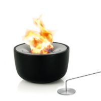 Billede af Blomus Fuoco Tabletop Gel Firepit Ø: 18,5 cm - Black