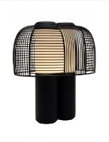 Billede af DCW Editions Yasuke Bordlampe H: 44,3 cm - Sort