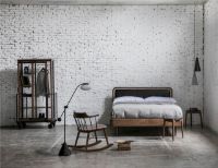 Billede af Stellar Works Mün Floor Lamp Adjustable H: 119,5 cm - Sort/Hvid OUTLET