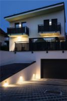 Billede af Lampefeber Secret Down Udendørs Væglampe H: 10 cm - Grå