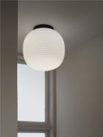 Billede af New Works Lantern Ceiling Lamp Ø: 30 cm - Frosted White Opal Glass 