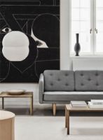 Billede af Fredericia Furniture 2002 No. 1 2 Pers. Sofa L: 143 cm - Sunniva 717/Sæbebehandlet Eg