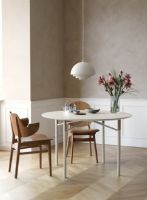 Billede af Warm Nordic Gesture Chair SH: 46 cm - Teak/Camel 