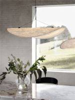 Billede af New Works Tense Pendant Lamp Ø: 90 cm - White Tyvek