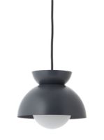 Billede af Frandsen Lighting Butterfly Pendel Ø: 21 cm - Matt Steel Blue OUTLET