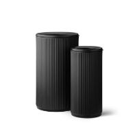 Billede af Vipp 19 Åben Spand 60 L - Sort/Sort