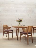 Billede af Warm Nordic Gesture Chair SH: 46 cm - Teak/Black