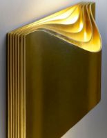 Billede af DCW Editions Respiro Wall L Væglampe L: 29 cm - Guld