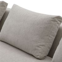 Billede af Wendelbo Edge V.2 Venstrevendt Hjørnesofa 289 x 229 cm - Soft 2/Sort Lakeret Stål