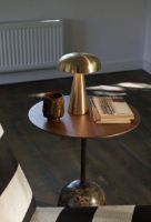 Billede af &Tradition Caret MF1 Portable Lamp H: 22 cm - Silk Grey