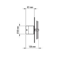 Billede af DCW Editions Delumina Wall 250 Væglampe Ø: 25 cm - Black