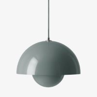 Billede af &Tradition Big Flowerpot VP2 Pendel Ø: 50 cm - Stone Blue