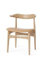 Billede af Warm Nordic Cow Horn Spisebordsstol SH: 46 cm - Oak/Nature