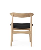 Billede af Warm Nordic Cow Horn Spisebordsstol SH: 46 cm - Oak/Black