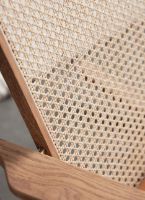 Billede af Warm Nordic Swing Rocking Chair H: 103 cm - Teak/Nature