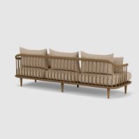 Billede af &Tradition Fly SC12 Sofa L: 240 cm - Smoked Oiled Oak/Karakorum 003