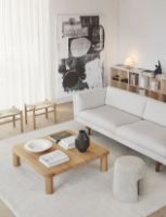 Billede af Fredericia Furniture 1756 Sequoia Ø: 40 cm - Sheepskin Moonlight