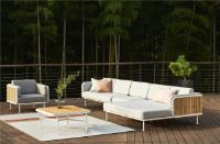 Billede af Mindo 100 2 Seater Module Left SH: 39,5 cm - ML00549 Off White