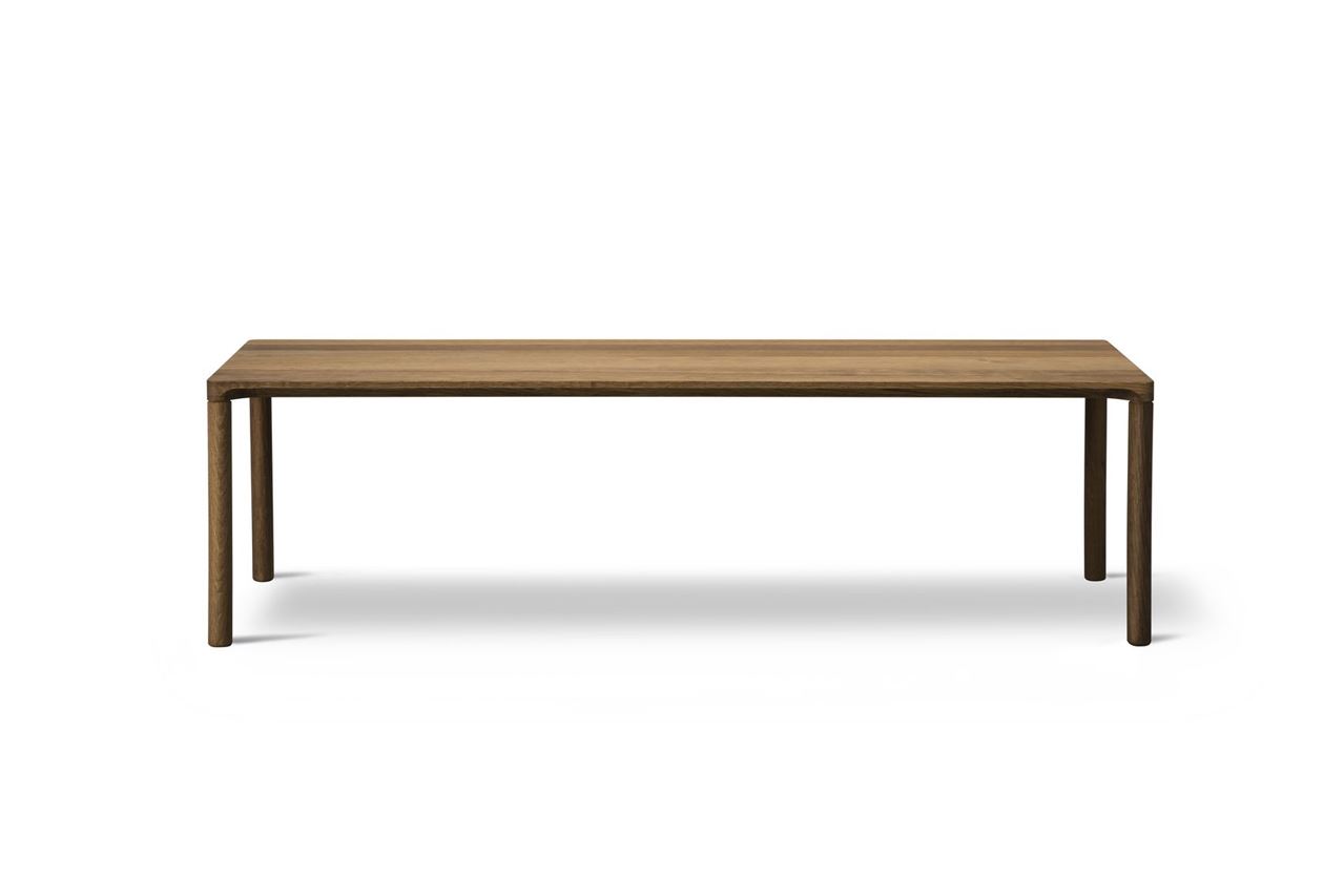 Billede af Fredericia Furniture 6715 Piloti Sofabord 120x39x35 cm - Olieret Røget Eg