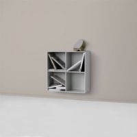 Billede af Montana Selection 1112 Show Bogreol med sokkel 7 cm 69,6x69,6x30 cm - 137 Mushroom