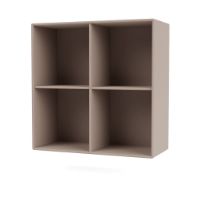 Billede af Montana Selection 1112 Show Bogreol med ophængsbeslag 69,6x69,6x30 cm - 137 Mushroom