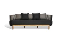 Billede af Mindo 107 3 Seater Sofa SH: 38,5 cm - Dark Grey 