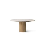 Billede af Vipp 495 Cabin Round Table Ø: 150 cm - Light Oak/Jura Marble 