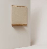 Billede af Form & Refine Rim Opslagstavle 75x75 cm - Oiled Oak