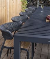 Billede af Mindo 111 Dining Table Extension 263x100 cm - Dark Grey