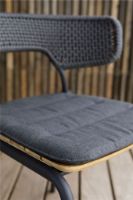 Billede af Mindo 101 Dining Chair Cushion 48x45 cm - Dark Grey
