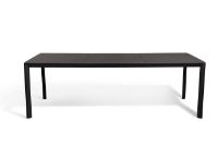 Billede af Mindo 101 Dining Table 222x90 cm - Dark Grey/Black Opium