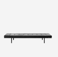 Billede af Vipp 461 Daybed B: 200 cm - Sort/Sort Læder