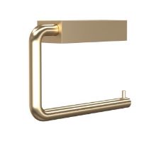 Billede af FROST QUADRA Toiletrulleholder 3 10x14,5cm - Børstet Guld 