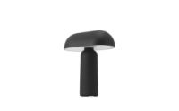 Billede af Normann Copenhagen Porta Table Lamp H: 23,5 cm  - Black 
