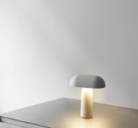 Billede af Normann Copenhagen Porta Table Lamp H: 23,5 cm - White 