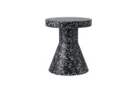 Billede af Normann Copenhagen Bit Stool Cone H: 42 cm - Black/White 
