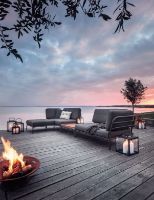 Billede af HOUE Level Lounge Sofa Right L: 140 cm - Dark Grey 