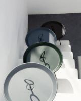 Billede af HOUE Eyelet Tray Table Ø: 70 cm - White