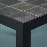 Billede af Rübner Sofabord 132x74x45 cm - Skiffer/Grafit