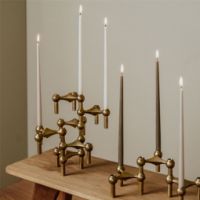 Billede af STOFF Nagel Taper Candles by Ester & Erik 6 pcs H: 29 cm - Taupe