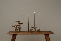 Billede af STOFF Nagel Taper Candles by Ester & Erik 6 pcs H: 29 cm - Taupe