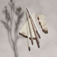 Billede af STOFF Nagel Taper Candles by Ester & Erik 6 pcs H: 29 cm - Pearl